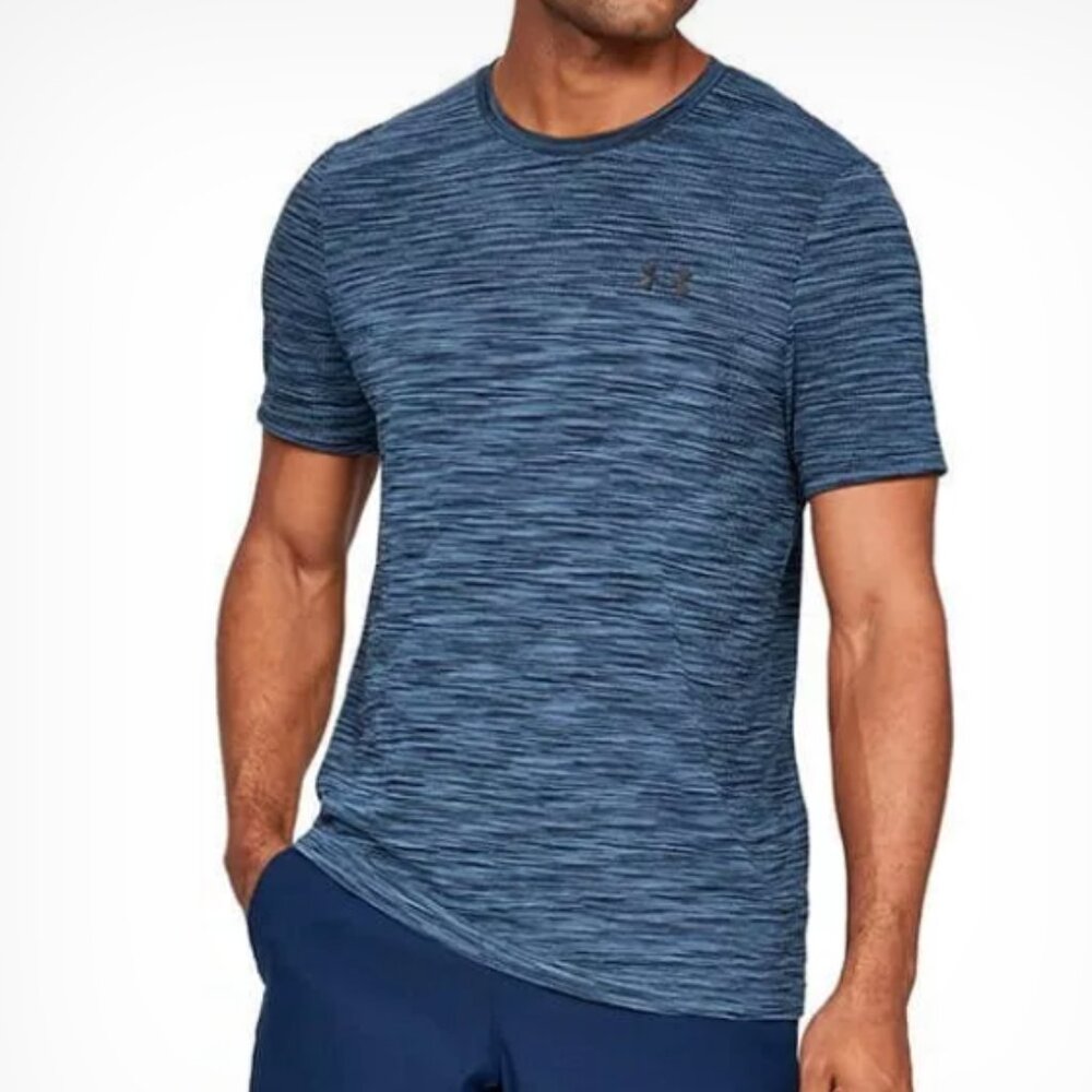 NWOT - Men's Under Armour The Vanish Tee - Size XL - Heathered Blue